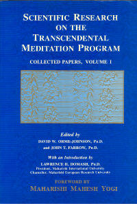 Scientific Research on the Transcendental
 Meditation Program